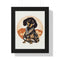 Dachshund Framed Poster - Dachshund Wall Art