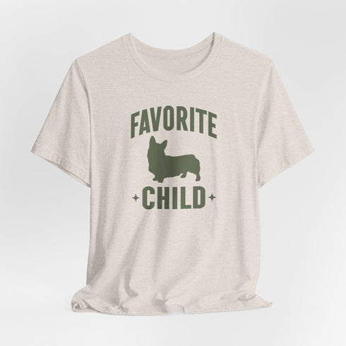 Corgi Mom Shirt - Favorite Child Dog Corgi Owner T-shirt