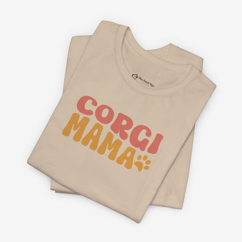 Corgi Mom T- Shirt - Corgi Tee for Women
