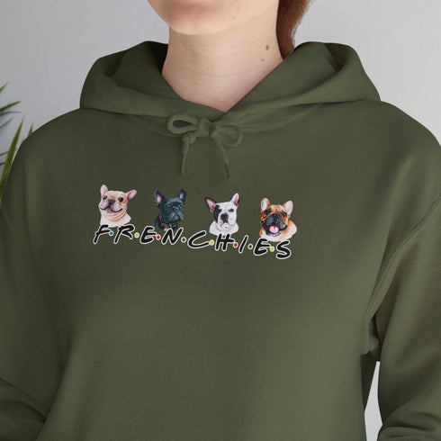 Frenchie Hoodie for Women - Funny French Bulldog Hoodie