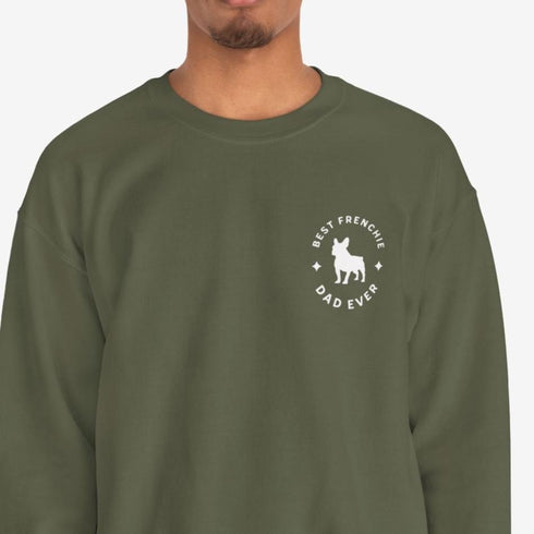 French Bulldog Dad Sweatshirt - Frenchie Sweatshirt for Men