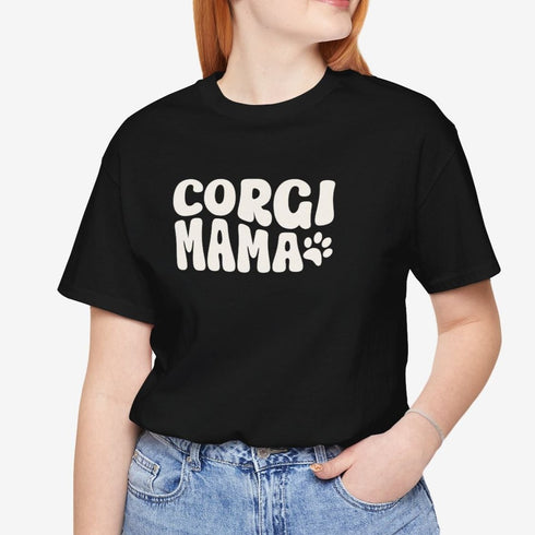 Corgi Mom T- Shirt - Corgi Tee for Women