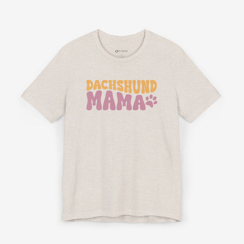 Dachshund Mama Retro Shirt - Dachshund Mom T-Shirt