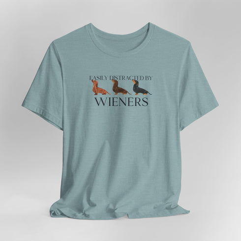 Funny Dachshund T- Shirt for Women - Wiener Dog Tee for Women