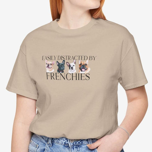 Frenchie T- Shirt - Funny French Bulldog Tee for Women