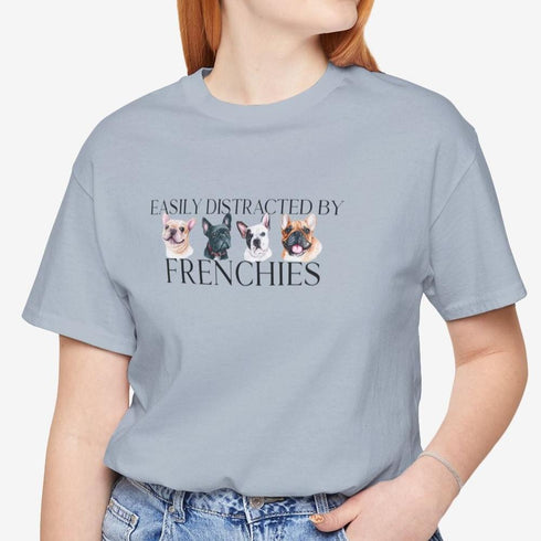 Frenchie T- Shirt - Funny French Bulldog Tee for Women