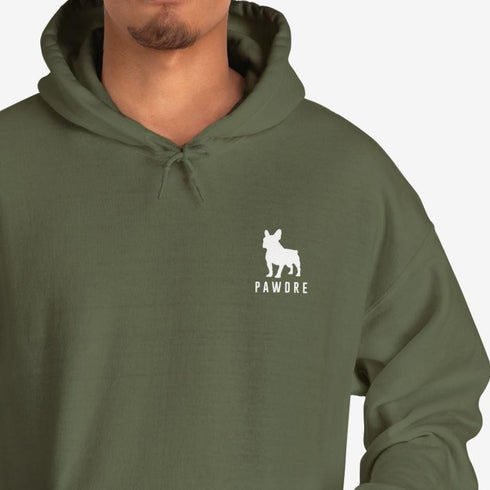 Frenchie Dad Hoodie for Men - Funny French Bulldog Hoodie