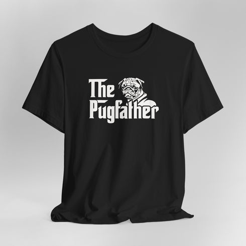 Pug Dad T-Shirt - The Pugfather - Pug Shirt for Men