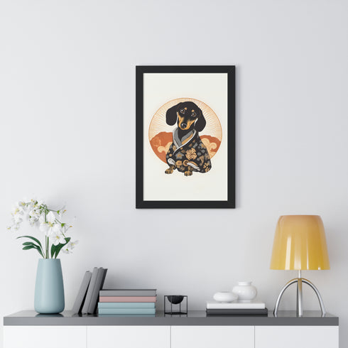 Dachshund Framed Poster - Dachshund Wall Art