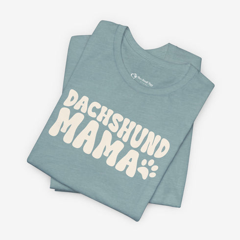 Dachshund Mama Retro Shirt - Dachshund Mom T-Shirt