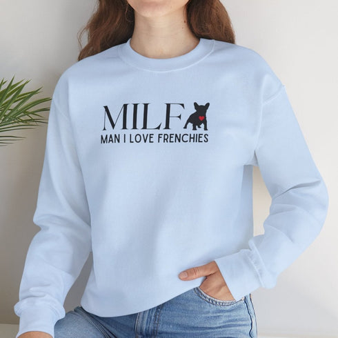 French Bulldog Sweatshirt for Women - Funny Frenchie Mom Sweatshirt