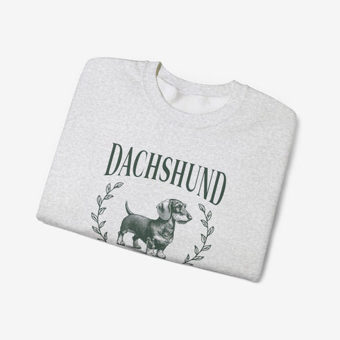 Wirehaired Dachshund Sweatshirt for Women - Crew Sweatshirt