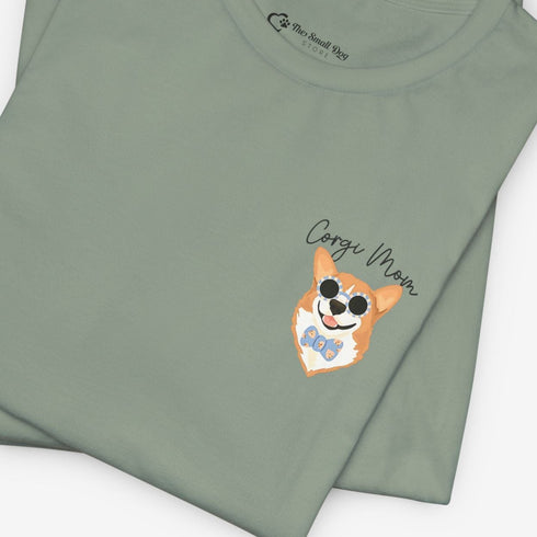 Corgi Mom Shirt - Corgi Tee for Women