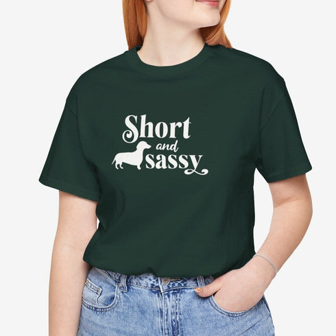 Dachshund Shirt for Women - Short and Sassy Dachshund Shirt
