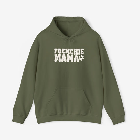 Frenchie Mom Hoodie for Women - Retro French Bulldog Hoodie