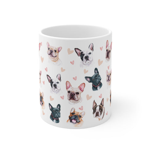 French Bulldog Mug 11oz - Frenchie Lover Gift