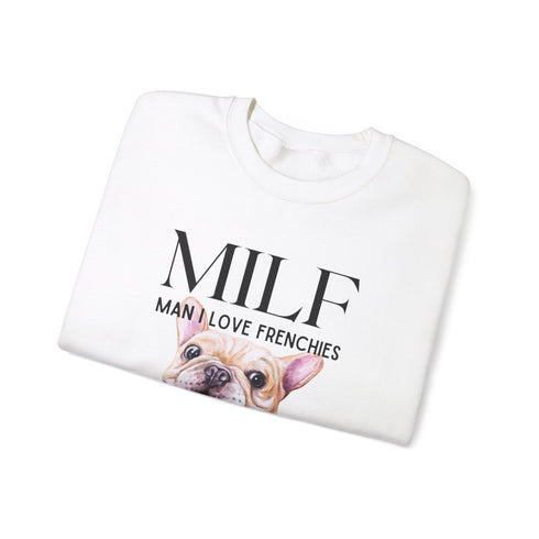 French Bulldog Sweatshirt for Women - Funny Frenchie Mom Sweatshirt