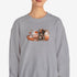 Longhaired Dachshund Autumn Sweatshirt for Women - Crew Sweatshirt