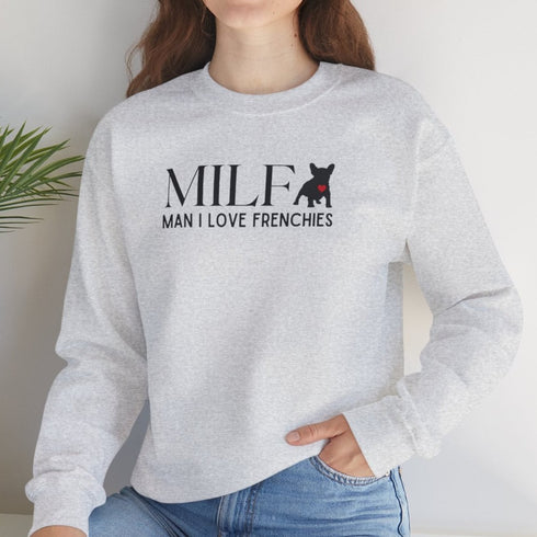 French Bulldog Sweatshirt for Women - Funny Frenchie Mom Sweatshirt