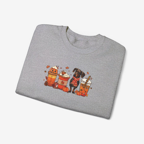 Dachshund Sweatshirt for Women - Dachshund Autumn Sweatshirt