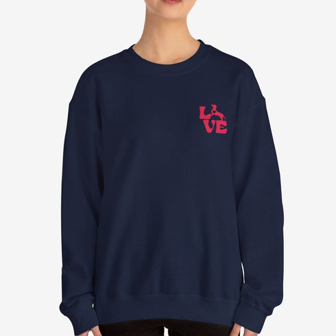 Dachshund Sweatshirt for Women - Dachshund Love Sweatshirt