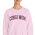 Corgi Sweatshirt for Women - Corgi Mom Crew Sweatshirt