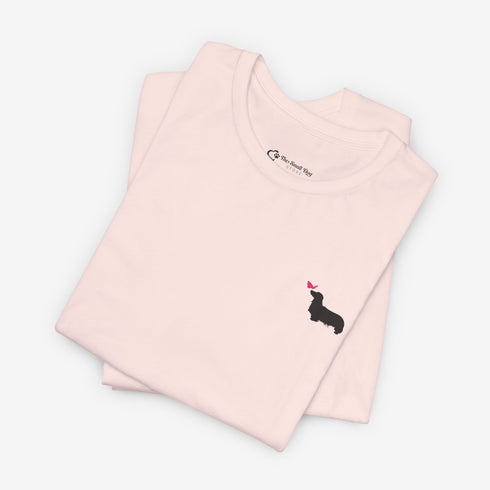 Longhaired Dachshund T- Shirt for Women