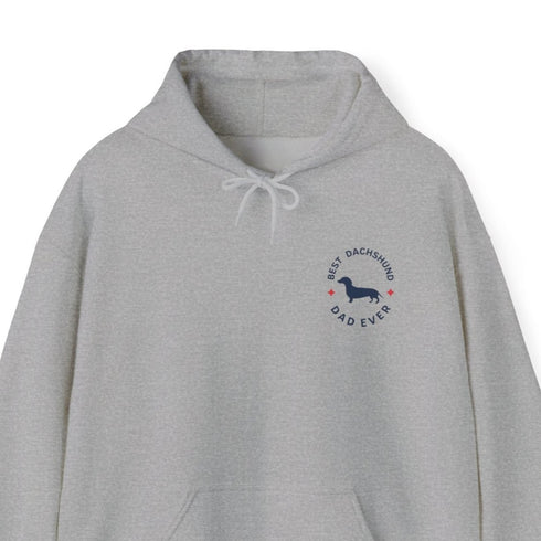 Dachshund Hoodie - Best Dachshund Dad Ever - Dachshund Gift