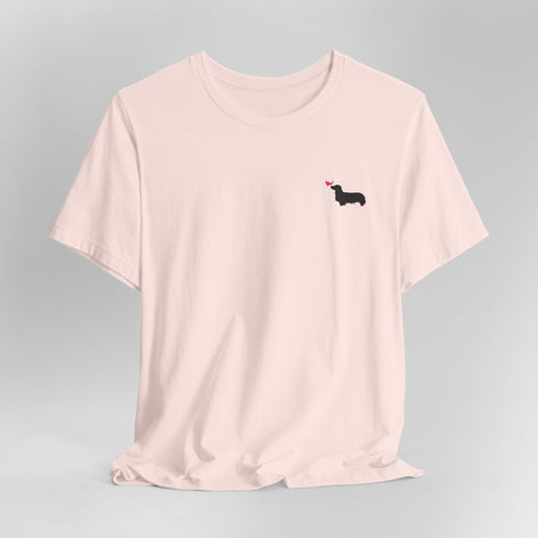 Longhaired Dachshund T- Shirt for Women