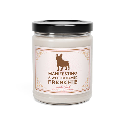 French Bulldog Gift - Scented Candle, 9oz