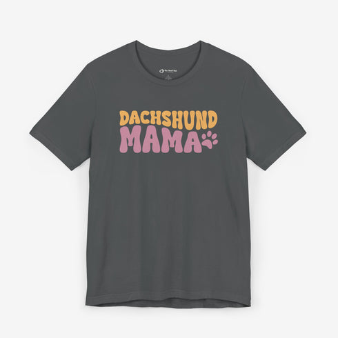 Dachshund Mama Retro Shirt - Dachshund Mom T-Shirt