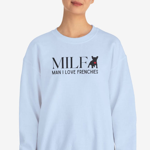 French Bulldog Sweatshirt for Women - Funny Frenchie Mom Sweatshirt
