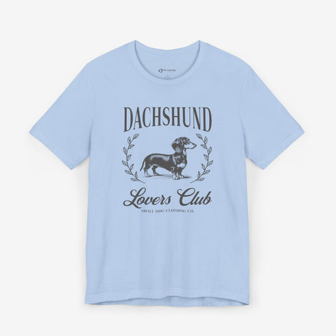 Dachshund Tee for Women - Dachshund Lovers Club Shirt for Women