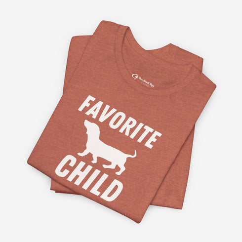 Dachshund Shirt - Dachshund Funny Shirt - Favorite Child Shirt