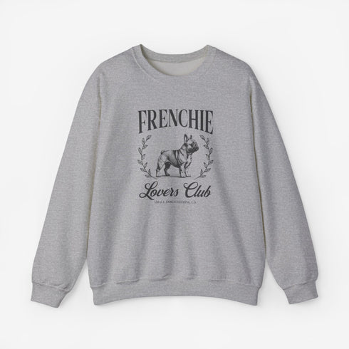 French Bulldog Sweatshirt for Women - Frenchie Lovers Club Sweatshirt