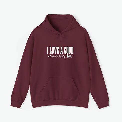 Dachshund Hoodie - I Love A Good Wiener - Dachshund Gift