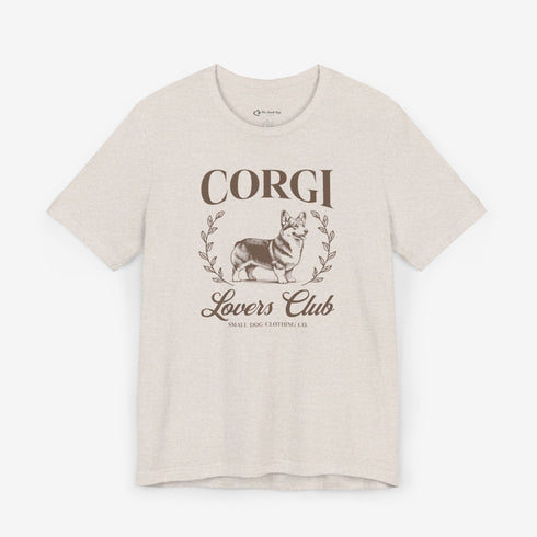 Corgi T-Shirt - Corgi Lovers Club - Corgi Shirt for Women