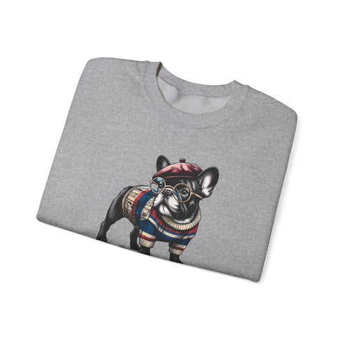 French Bulldog Sweatshirt - Pardon my French - Frenchie Sweatshirt for Women