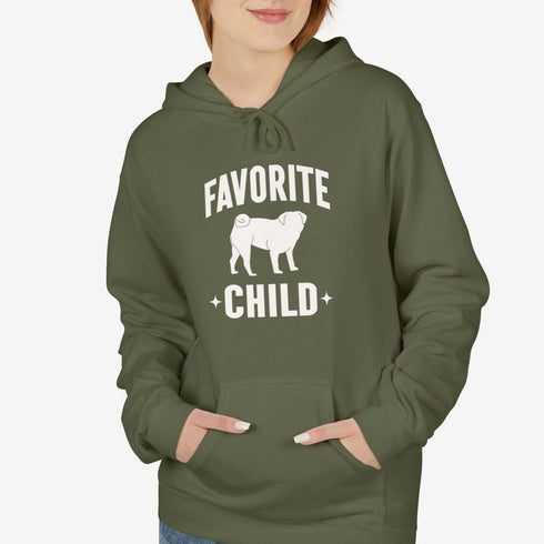 Pug Hoodie for Women - Funny Pug Mom Hoodie