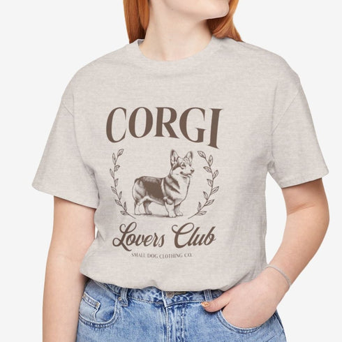 Corgi T-Shirt - Corgi Lovers Club - Corgi Shirt for Women