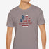 American Flag Dog Dad T Shirt - Dog Dad Gift
