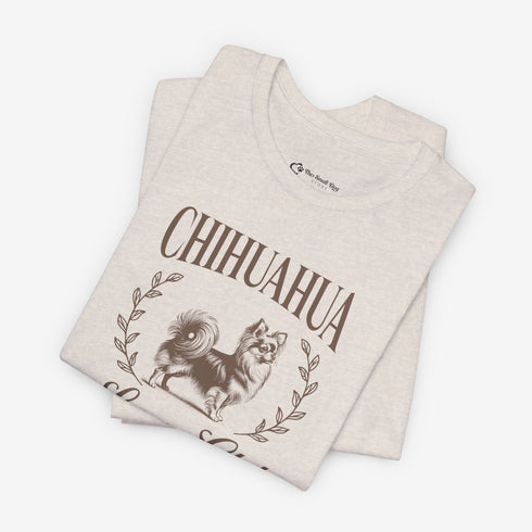 Longhaired Chihuahua Shirt for Women - Chihuahua Lovers Club Tee