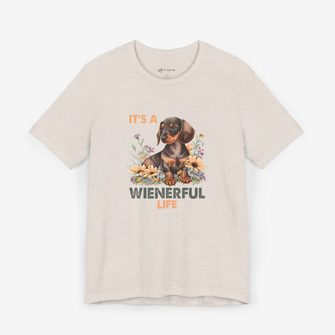 Dachshund Shirt - It's a Wienerful Life - Dachshund Shirt for Women