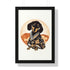 Dachshund Framed Poster - Dachshund Wall Art