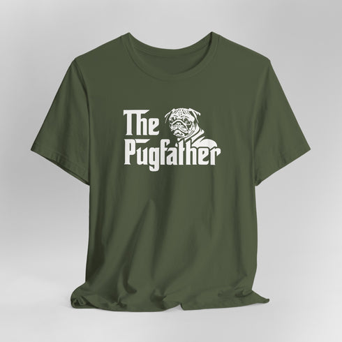 Pug Dad T-Shirt - The Pugfather - Pug Shirt for Men