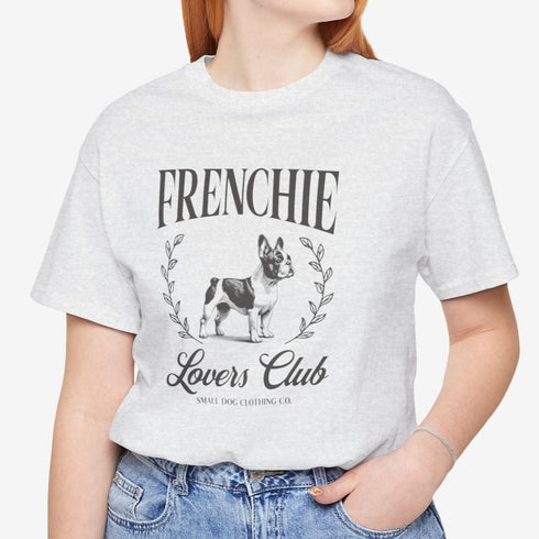 French Bulldog Shirt for Women - Frenchie Lovers Club Tee