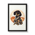 Dachshund Framed Poster - Dachshund Wall Art