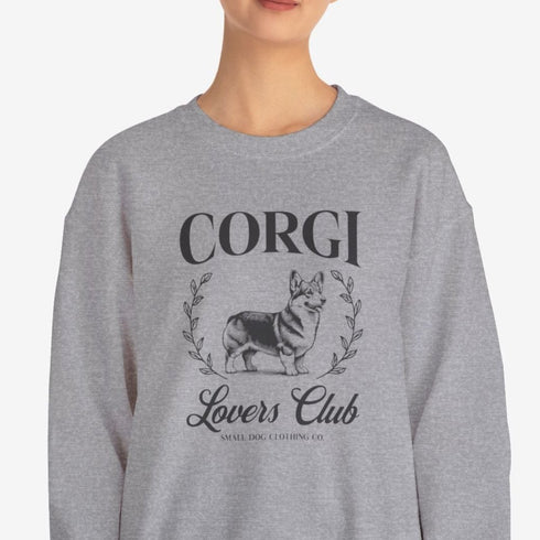Corgi Sweatshirt for Women - Corgi Lovers Club Sweatshirt