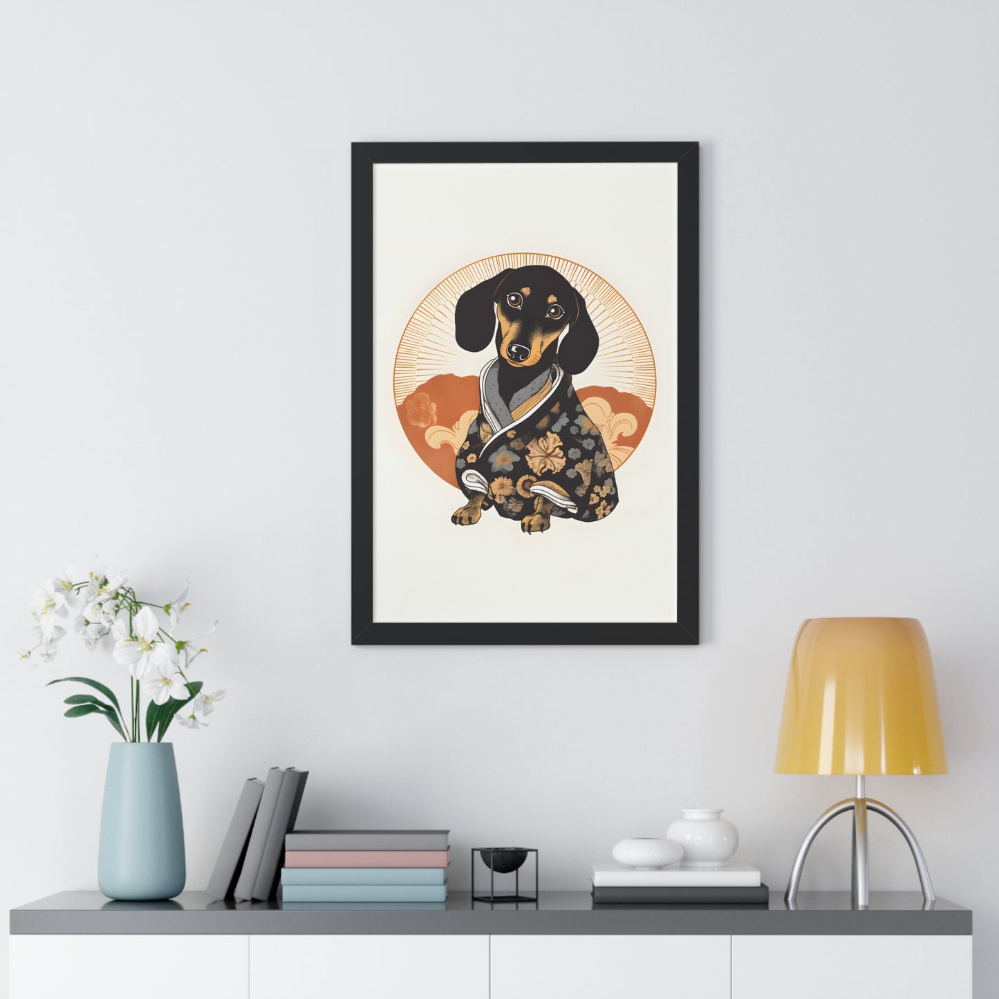 Dachshund Framed Poster - Dachshund Wall Art