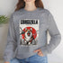 Funny Corgi Sweatshirt for Women - Corgizilla Crew Sweatshirt
